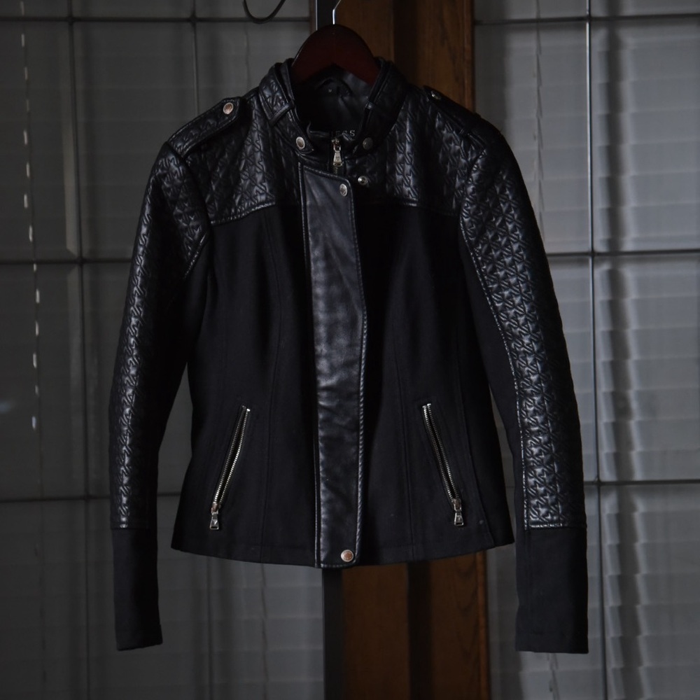 Guess Faux Leather Jacket